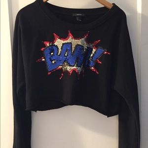*FINAL REDUCTION* Forever 21 BAM sequin shirt